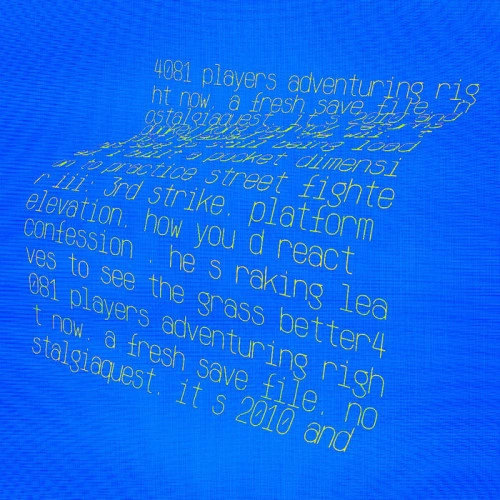 nostalgiaquest by Teaboi: An Experimental Electronic Track You Missed Six Months Ago
