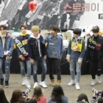 Stray Kids at a fan signing event